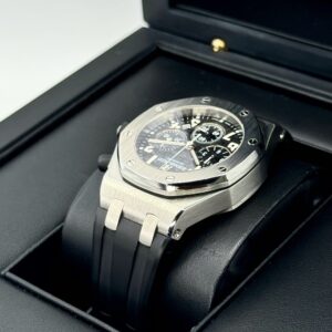 2010 Audemars Piguet Royal Oak Offshore 37mm 26283ST Black Dial