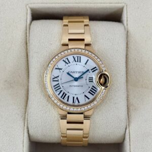 2021 Cartier Ballon Bleu De Cartier 35mm WJBB0042 Silver Dial