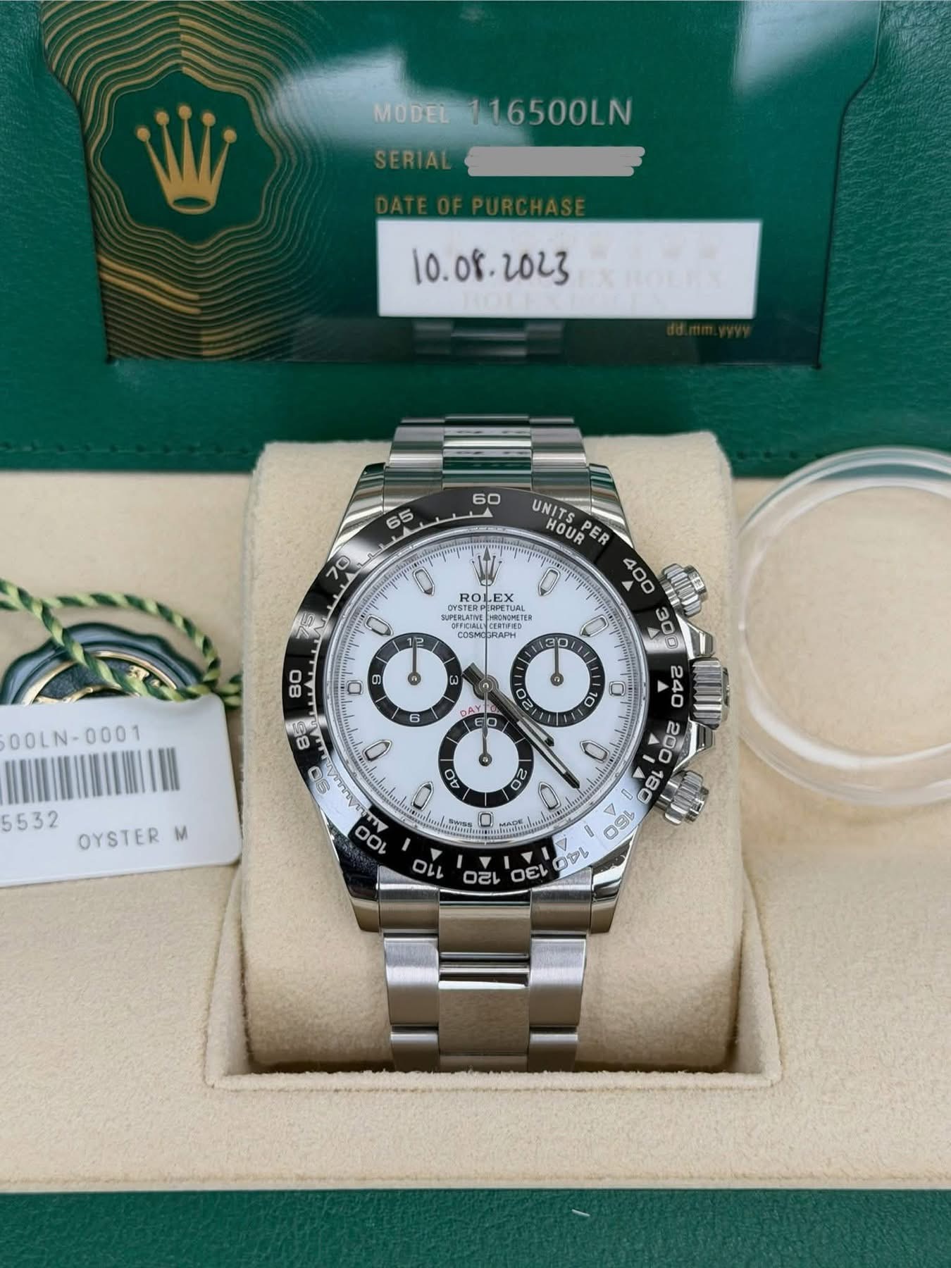 2023 PreOwned Rolex Daytona 116500 panda 🐼