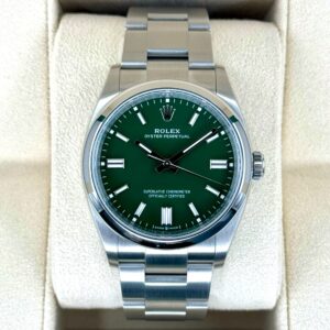 NEW 2024 Rolex Oyster Perpetual 36mm 126000 Green Dial