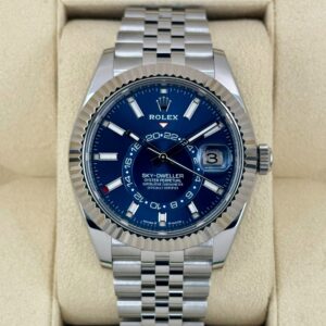 NEW 2024 Rolex Sky-Dweller 42mm 336934 Jubilee Blue Dial