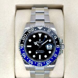 NEW 2025 Rolex GMT-Master II “Batman” 40mm 126710BLNR Oyster