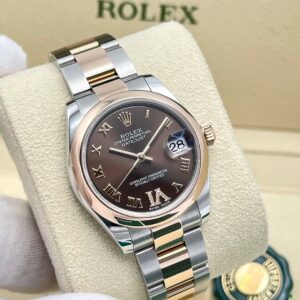 Rolex Datejust 28mm Chocolate VI Diamond Dial