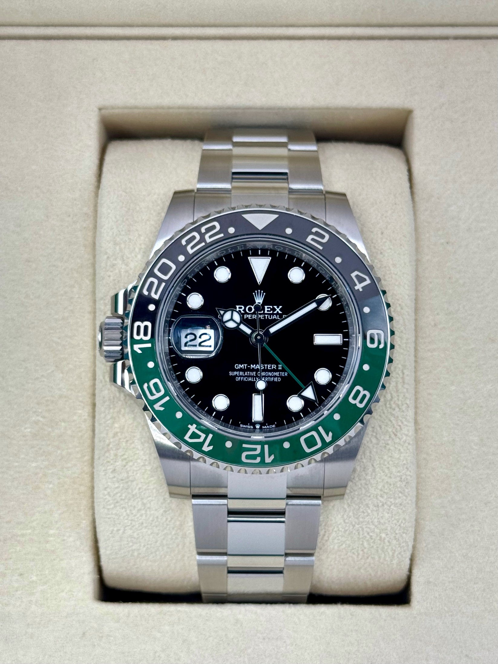 ROLEX GMT MASTER II SPRITE 2025 PRE OWNED