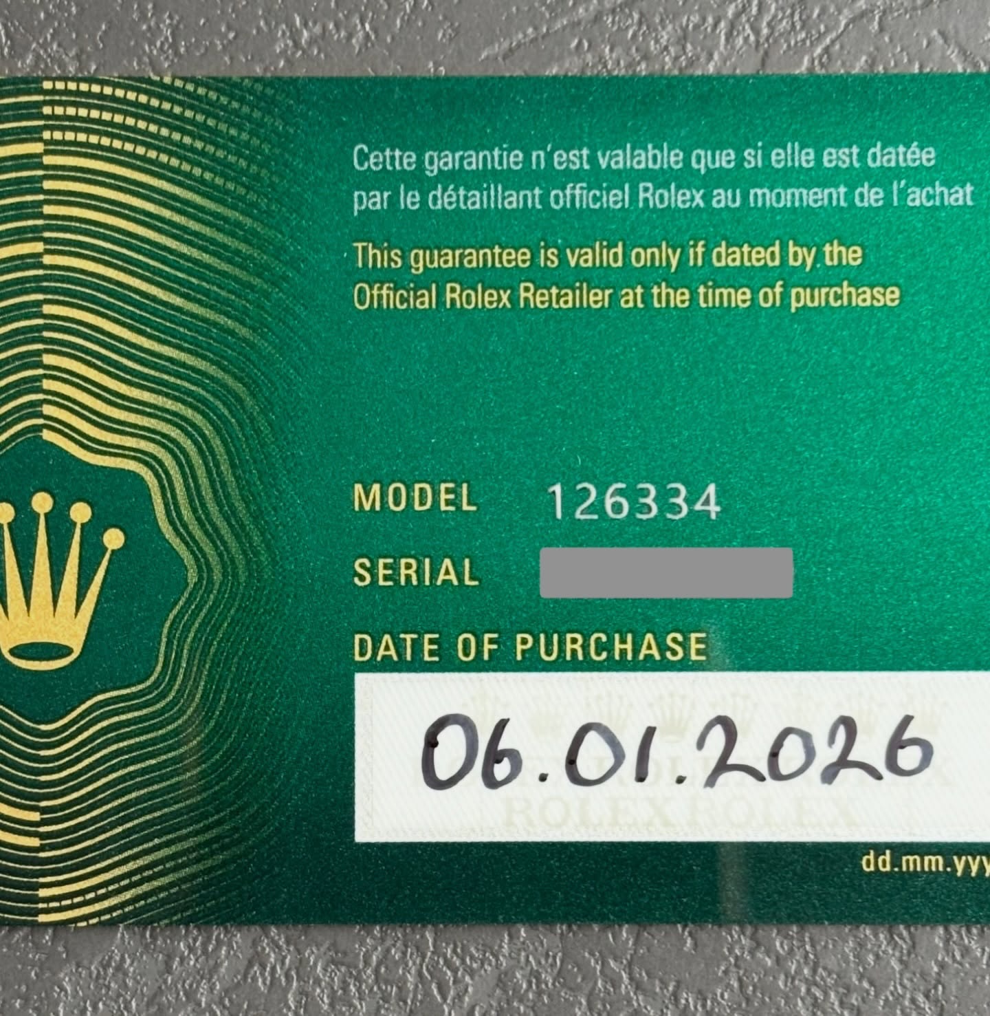 Rolex Datejust 41 Wimbledon Jubilee 2026 – Unworn - Image 4